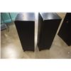 Image 3 : Pair of mor daunt short floor speakers