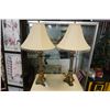 Image 1 : PAIR OF DECORATIVE TABLE LAMPS