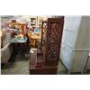 Image 8 : ANTIQUE MAHOGANY FINISH DESK UNIT
