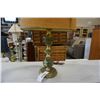 Image 2 : GREEN STONE TABLE LAMP