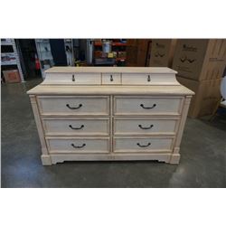 LARGE LIZ CLAIBORNE HOME 9 DRAWER DRESSER