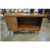 Image 1 : VINTAGE CABINET WITH GLASS SHELF