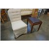 Image 2 : VINTAGE KIDS CHAIR AND VINTAGE STOOL