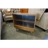 Image 2 : VINTAGE GLASS DOOR CABINET