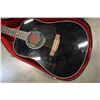 Image 10 : Jasmine acoustic guitar in hard case and espirit acoustic guitar needs strings