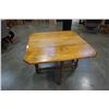 Image 1 : VINTAGE GATELEG DINING TABLE WITH DRAWER