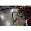 Image 2 : METAL GLASSTOP ENDTABLE
