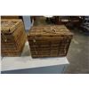 Image 2 : 3 antique nesting picnic baskets
