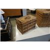 Image 4 : 3 antique nesting picnic baskets