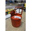 Image 1 : JUSTRITE MFG VINTAGE METAL LIQUID CAN