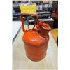 Image 2 : JUSTRITE MFG VINTAGE METAL LIQUID CAN