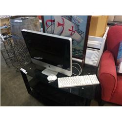 IMAC COMPUTER WITH KEYBOARD AND MOUSE