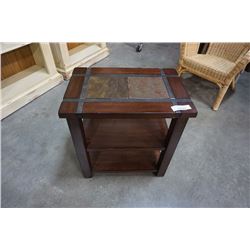 MODERN TILE TOP ENDTABLE