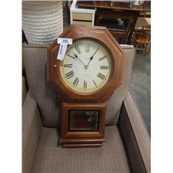 WESTMINSTER CHIME VERICHRON QUARTZ WALL CLOCK