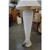 Image 2 : TALL POTTERY FLOOR LAMP - APPROX 5 FOOT TALL WITH SHADE