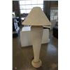 Image 3 : TALL POTTERY FLOOR LAMP - APPROX 5 FOOT TALL WITH SHADE