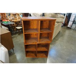 2 SMALL WOOD SHELVES