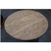 Image 3 : ROUND FARM TABLE AND 4 SPINDLE BACK CHAIRS