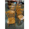 Image 12 : MAPLE DINING TABLE WITH 2 LEAFS AND 6 CHAIRS