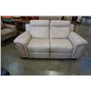 Image 1 : CINDY CRAWFORD HOME LEATHER ELECTRIC RECLINING LOVESEAT