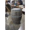 Image 5 : VINTAGE OAK FULL SIZE WINE BARRELL