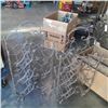 Image 2 : 2 decorative metal wine bottle racks