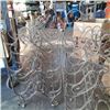 Image 4 : 2 decorative metal wine bottle racks