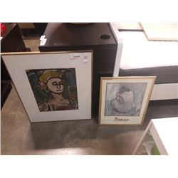 2 PICASSO PRINTS