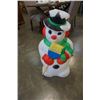 Image 3 : Frosty the snowman 32" illuminated lawn ornament