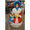 Image 1 : 35 inch tall and woman and daughter christmas lawn ornament