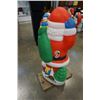 Image 3 : Santa claus illuminated 39" lawn ornament