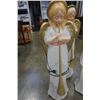 Image 2 : Three Christmas angel 35" illumintaed lawn ornaments 2 are weighted