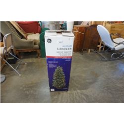 GE PRE LIT XMAS TREE 4.5 FOOT