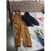 Image 1 : NEW MENS GORETEX NAVY BLUE JACKET AND BROWN GORETEX ONE PEICE SUIT - BOX SIZE XL