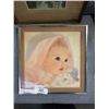 Image 2 : Signed watercolor and baby art