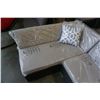 Image 9 : BRAND NEW PREMIUM SMALL L OUTDOOR SECTIONAL RETAIL $1199 W/ LIGHT GREY CUSHIONS AND 2 ACCENT PILLOWS