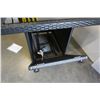 Image 10 : BRAND NEW RATTAN AND GLASS TOP FIRE TABLE RETAIL $999, POWDER COATED ALUMINUM FRAME, 55,000 BTU, CSA