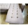 Image 4 : BRAND NEW CHARCOAL TUFTED REVERSIBLE SECTIONAL SOFA - RETAIL $899, NEW IN BOX