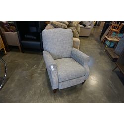 GREY UPHOLSTERED LAZBOY RECLINER