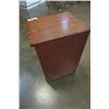 Image 5 : WOOD 1 DRAWER NIGHTSTAND