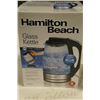 Image 2 : AS NEW HAMILTON BEACH GLASS KETTLE AND CLASSIC CHROME TOASTER - WORKING