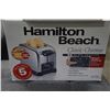 Image 3 : AS NEW HAMILTON BEACH GLASS KETTLE AND CLASSIC CHROME TOASTER - WORKING