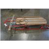 Image 2 : Vintage metal and wood sears sled