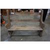 Image 2 : VINTAGE WOOD BENCH