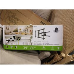 NEW OVERSTOCK KANTO PDX680 39-80 INCH FULL MOTION TV WALL MOUNT RETAIL $189.99