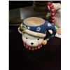 Image 4 : TORRE AND TOGUS, OWL COOKIE JAR, MUSICAL SNOW COUPLE, AND BEAR MUG