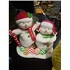 Image 6 : TORRE AND TOGUS, OWL COOKIE JAR, MUSICAL SNOW COUPLE, AND BEAR MUG