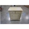 Image 1 : GREEN PAINTED 4 DRAWER NIGHTSTAND
