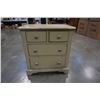Image 2 : GREEN PAINTED 4 DRAWER NIGHTSTAND