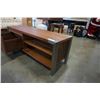 Image 4 : MODERN 1 DRAWER TV STAND WITH BRUSHED METAL ACCENTS